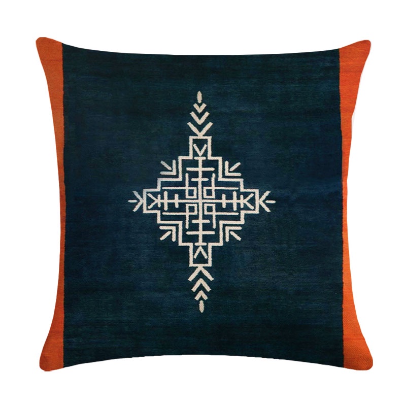 Vỏ Gối Vuông 45*45cm Họa Tiết Bohemian Trang Trí Nội Thất