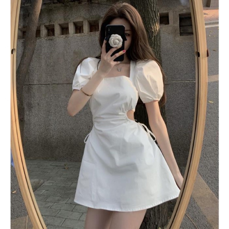 [QUÀ TẶNG 1 DÂY BUỘC TÓC] VÁY Hở Lưng Sexy Body Công Chúa 🦋 Đầm Nữ Đẹp Xanh Trắng Đen Hotrend 🦋 | BigBuy360 - bigbuy360.vn