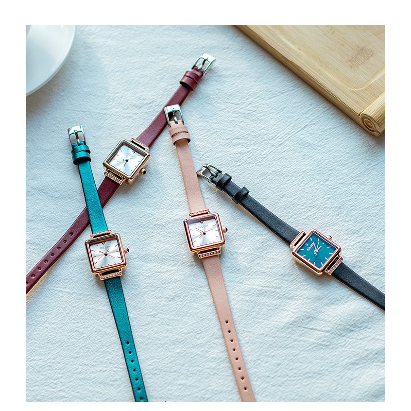 Julius official | Đồng hồ nữ Julius JA-1314 dây da
