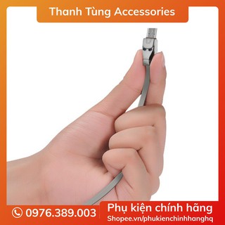 Cáp sạc hoco u14 lingningt,micro,type c - cáp sạc có đèn led khi sạc