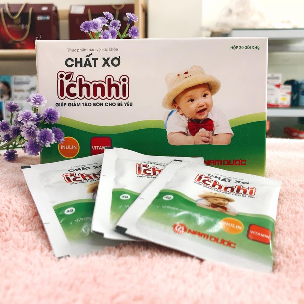 Cốm chất xơ tự nhiên ích nhi - cốm tiêu giảm táo bón cho bé - đầy hơi - chướng bụng - khó tiêu