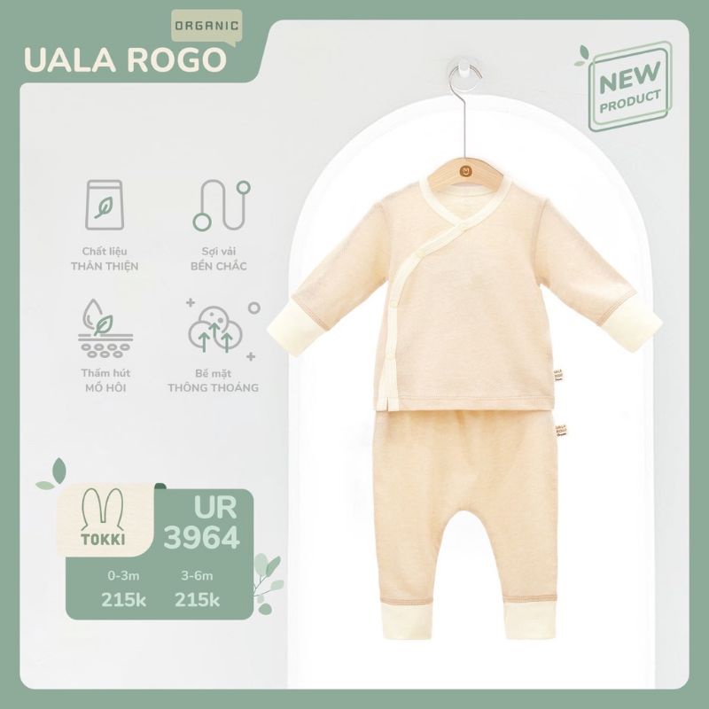 Bộ sơ sinh Ualarogo chất petit UR3061