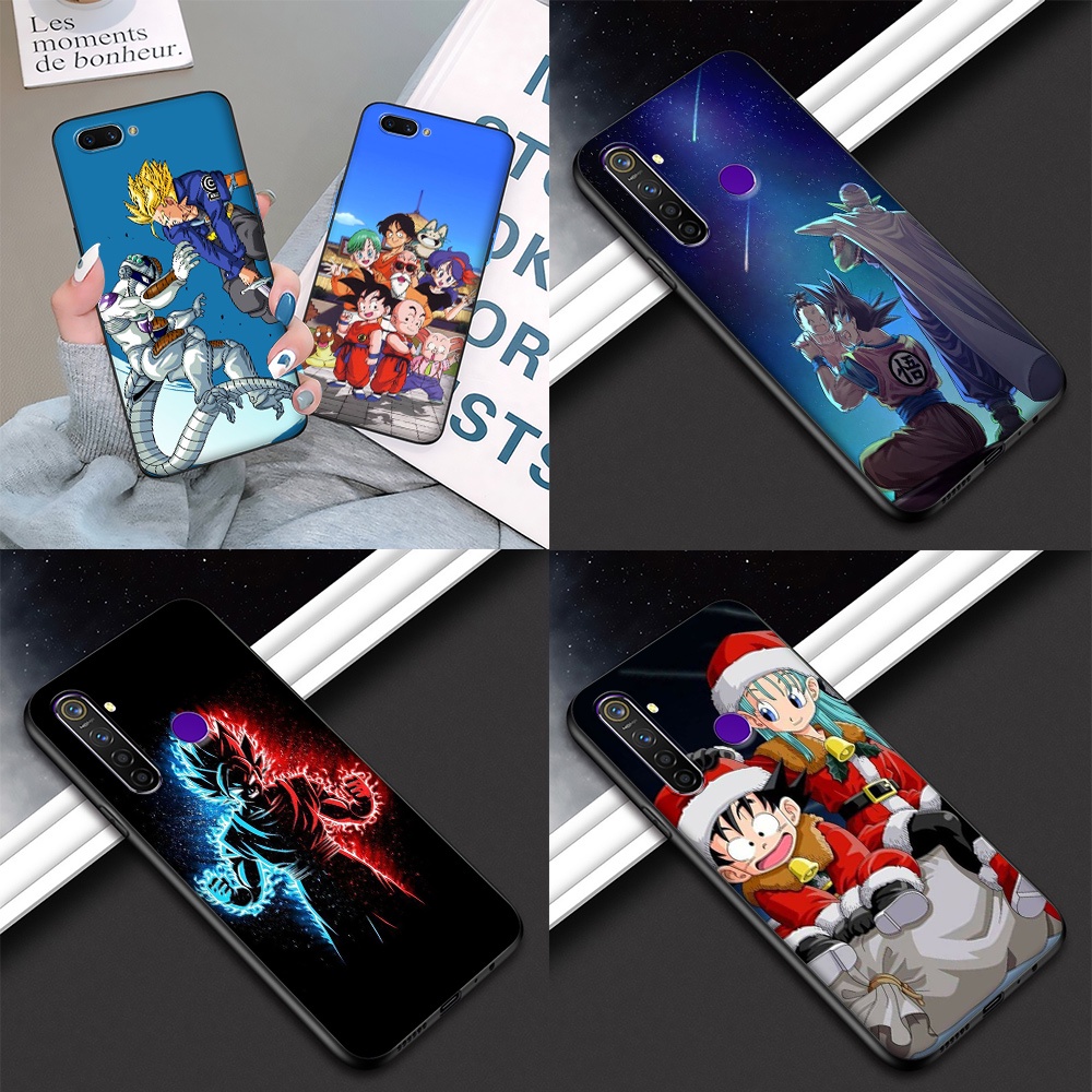 Realme 2 3 5 5i 5s 6 C2 C3 6i Q Pro TPU Soft Silicone Case Casing Cover PZ49 Cartoons Dragon Ball