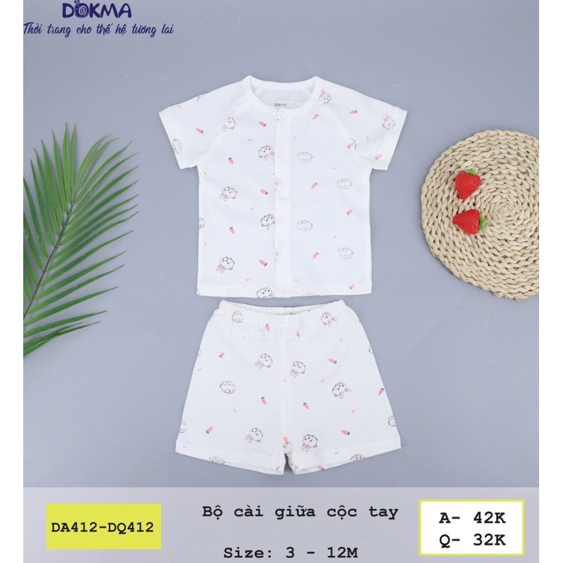 Bộ cài giữa cộc tay Dokma (Sz 3-12m)