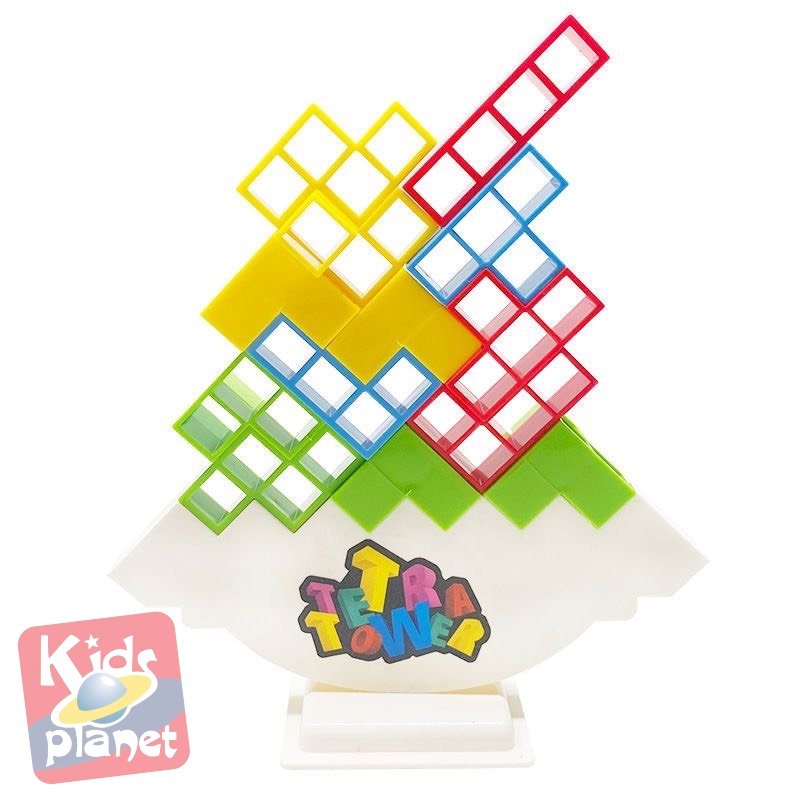 Đồ chơi xếp hình thăng bằng thông minh Tetra Tower  đồ chơi giáo dục cho bé