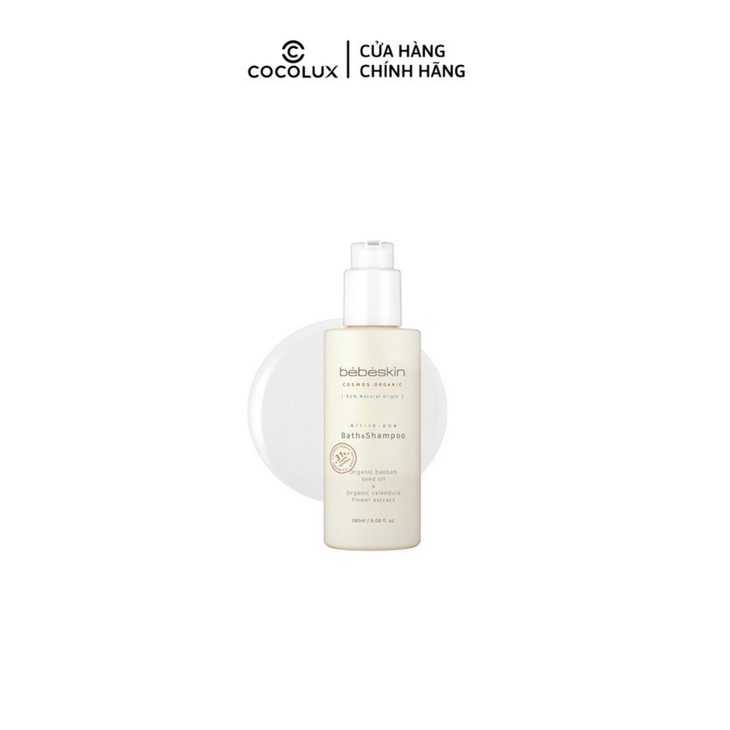 Tắm Gội Bebeskin Cosmos Organic 180ml [COCOLUX]