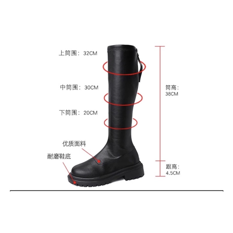 TKLIHN Giày BOOTS cao cổ Ulzzang da mềm lót nhung HOT FASHIONITA 2021