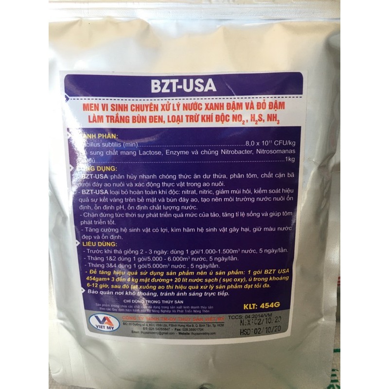 BZT-USA probiotic 1kg/bịt
