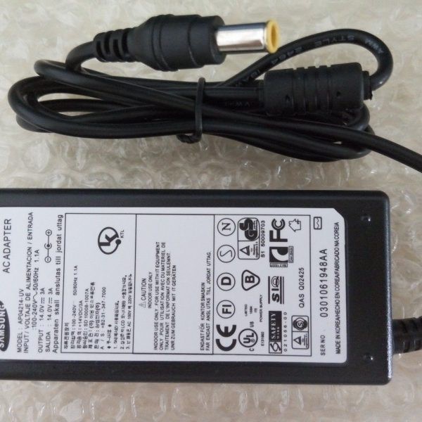 Nguồn adaptor 14v dành cho màn hình samsung chân kim mới