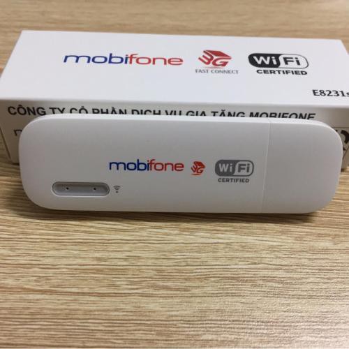 USB 3G Phát sóng wifi Mobifone E8231s-1 dùng tất cả các sim