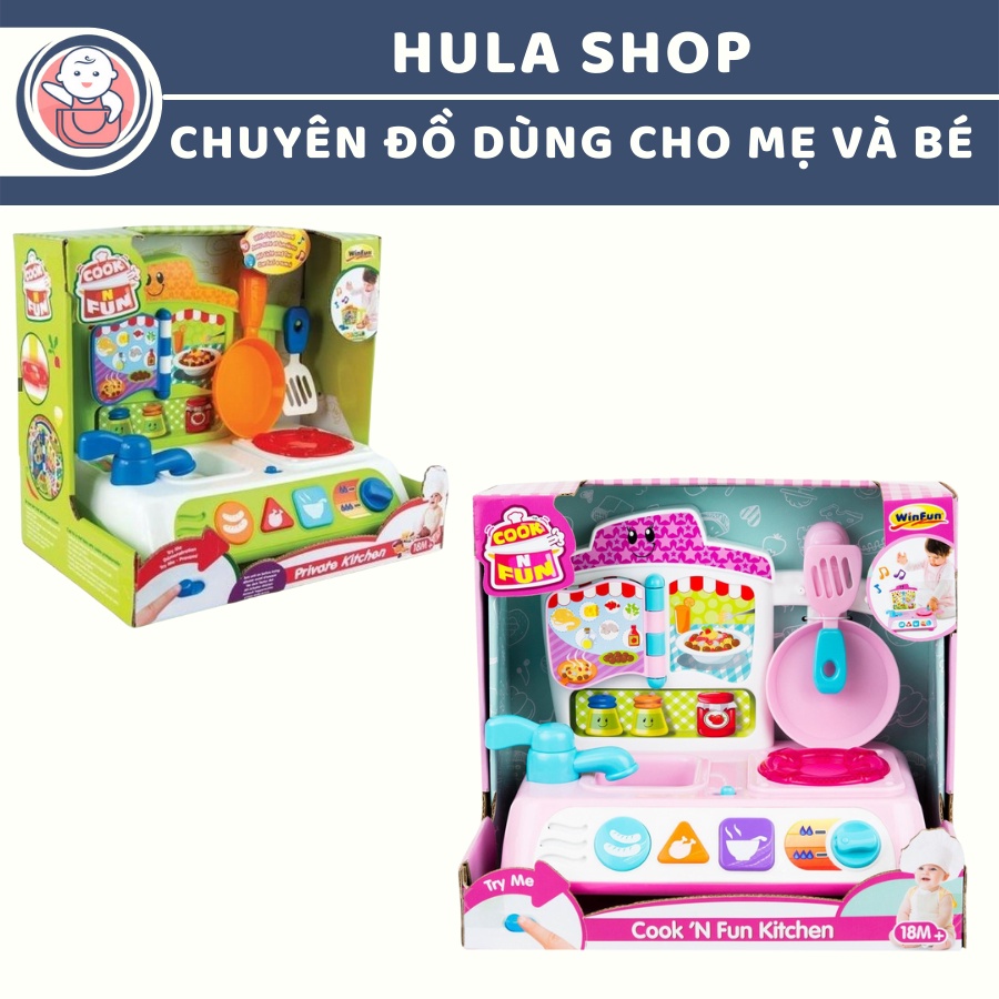 Bộ đồ chơi nhà bếp có đèn nhạc Winfun 0755