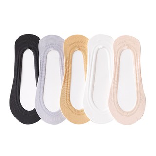 Vớ lụa silicon siêu mỏng cổ thấp chống trượt dành cho nữ