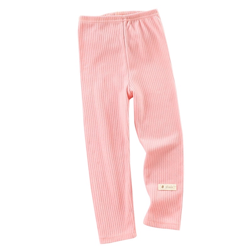 Quần Legging dài cho bé gái hàng nỉ dày dặn ấm áp cho bé size 10-23kg