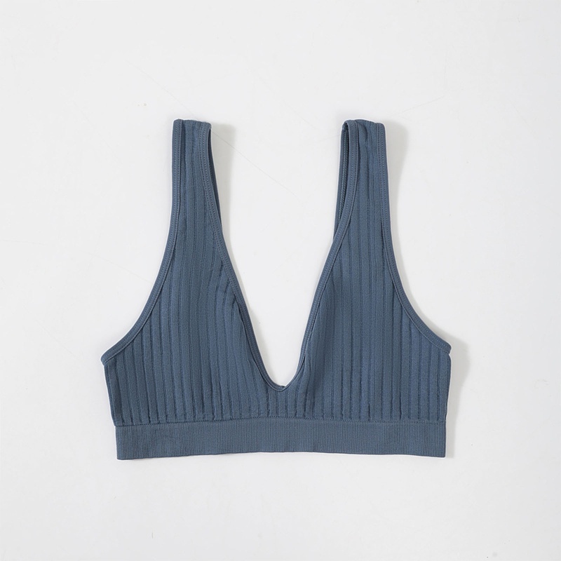 Áo Lót Croptop Nâng Ngực Lưng Chữ U Phong Cách Thể Thao Gợi Cảm Cho Nữ