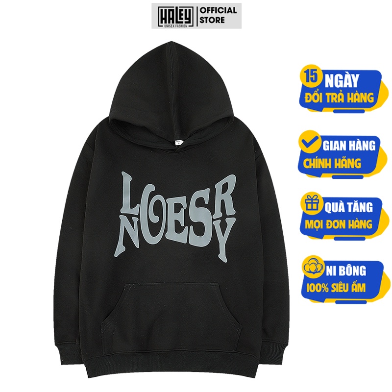 Áo Hoodie Unisex Nam Nữ HALEY Nỉ Bông Nothing better Hàn Quốc Chất nỉ đẹp dày mã HD207
