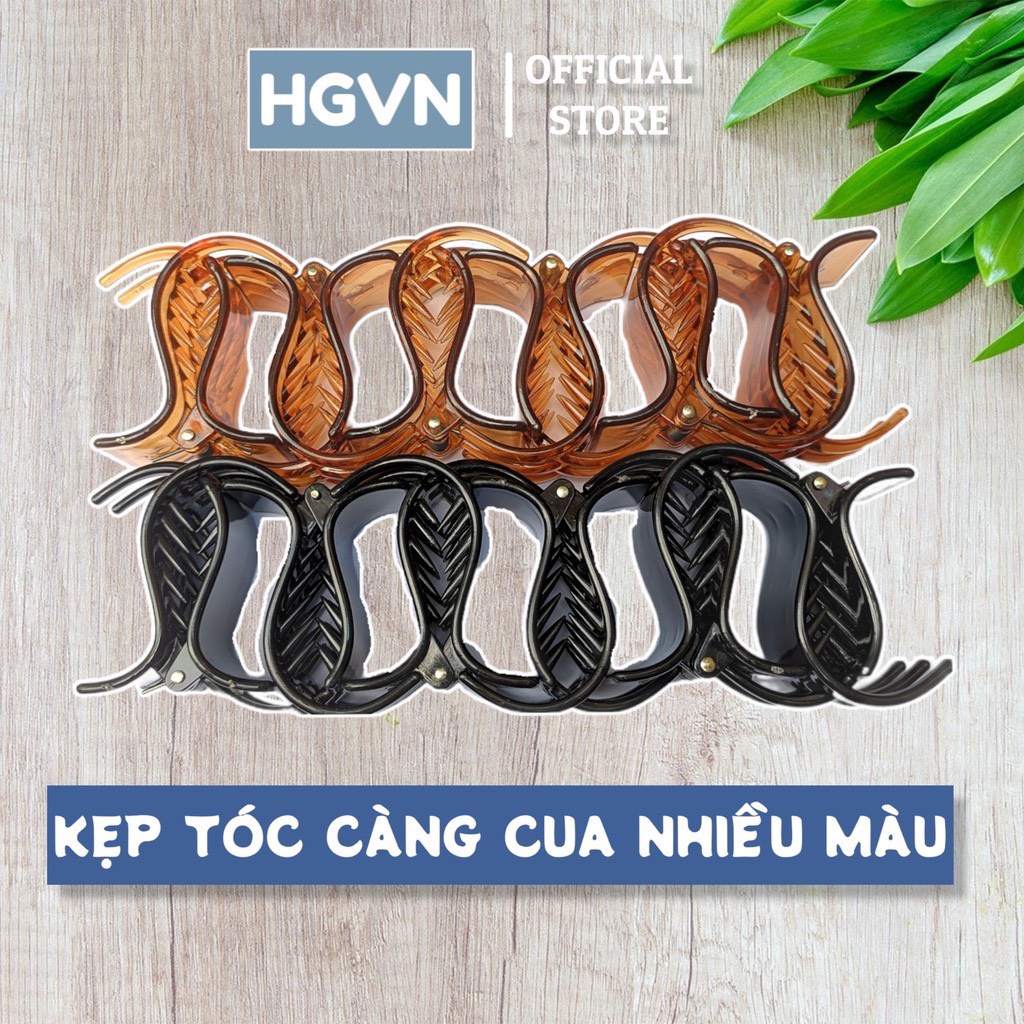 Kẹp tóc càng cua nhiều màu