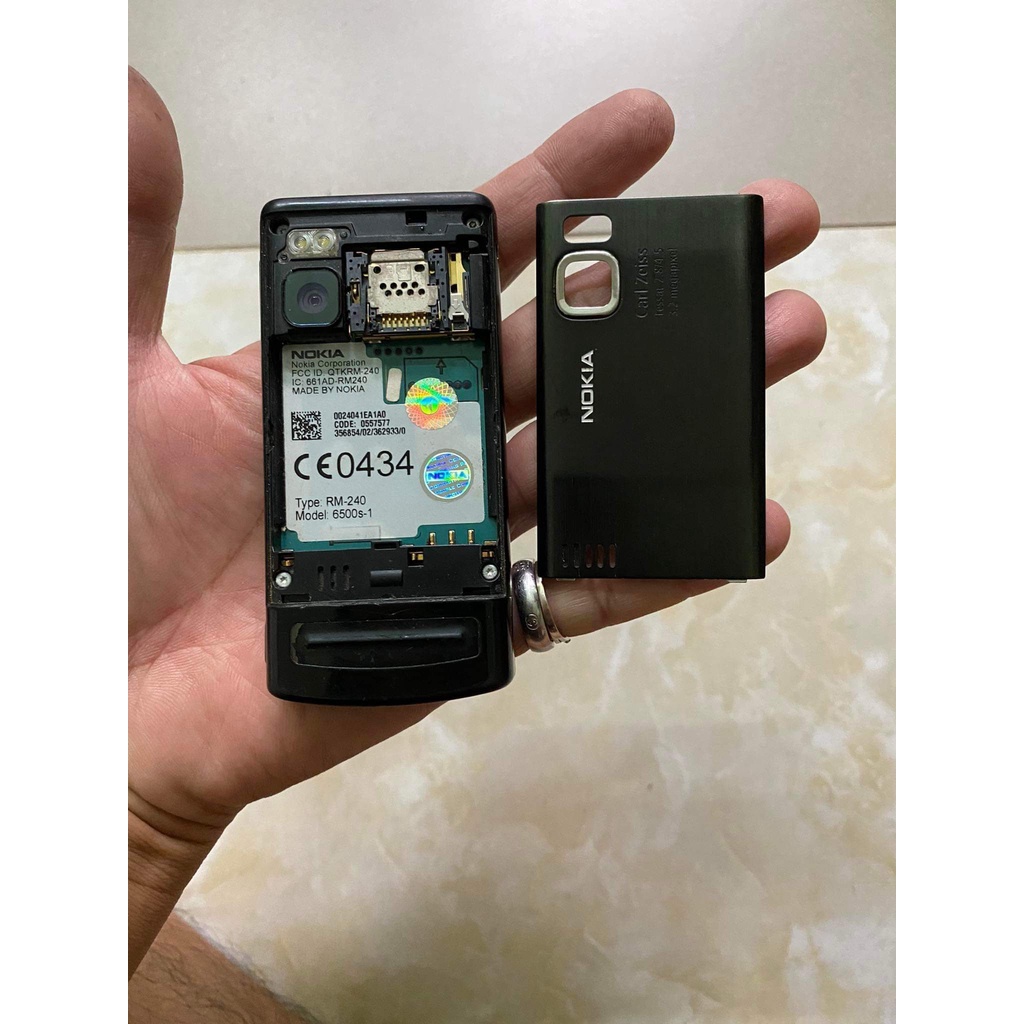 Điện Thoại Nokia 6500S Nắp Trượt Chính Hãng Bảo Hành Uy Tin Pin Trâu