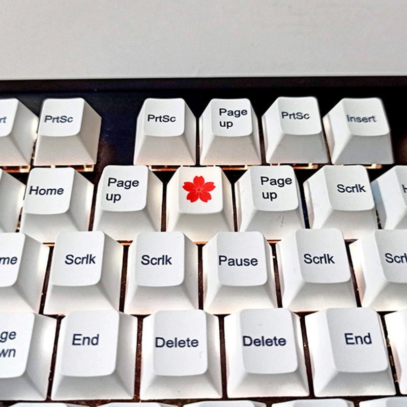 Nút Bàn Phím Cơ Pbt Dày 1 Nút Hình Trái Tim Màu Đỏ Cho Mx Switch