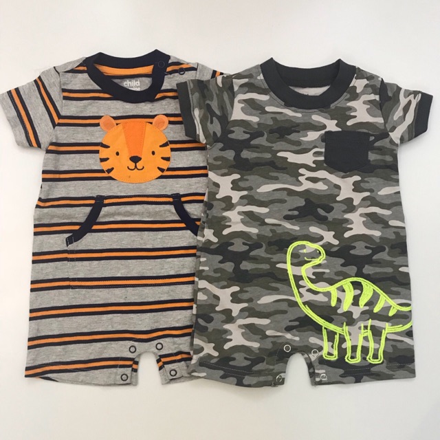 Combo 2 bộ body đùi bé trai Carter