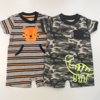 Combo 2 bộ body đùi bé trai Carter