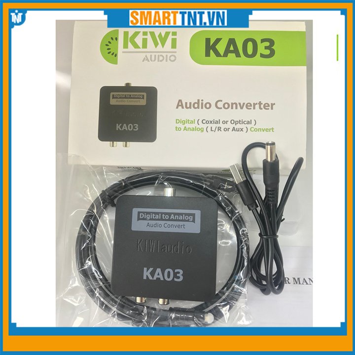 Bộ chuyển đổi âm thanh digital sang analog KiWi KA03 chính hãng cao cấp