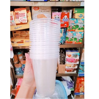 COMBO 10 LY/ CỐC NHỰA DÙNG 1 LẦN