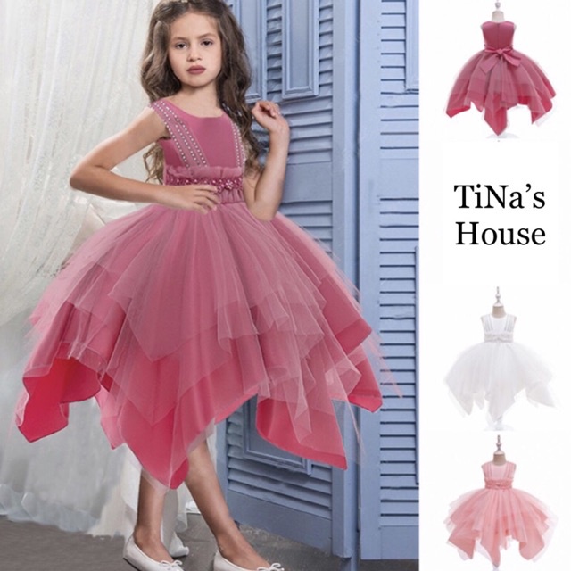 Đầm Công Chúa Cao Cấp TiNa’s House: Chân Váy Phồng Xoè, Kiểu Dáng Sang Trọng... Cho Bé Từ 03-10Tuổi (Hàng 05, 06 Lớp).