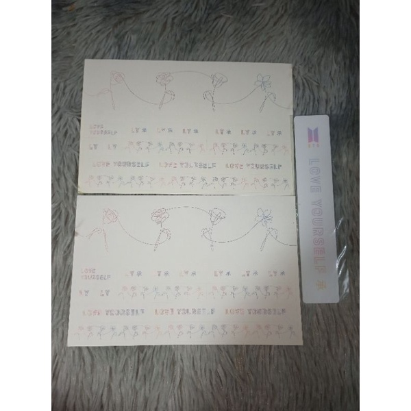 Phụ kiện sticker album LOVE YOURSELF HER
