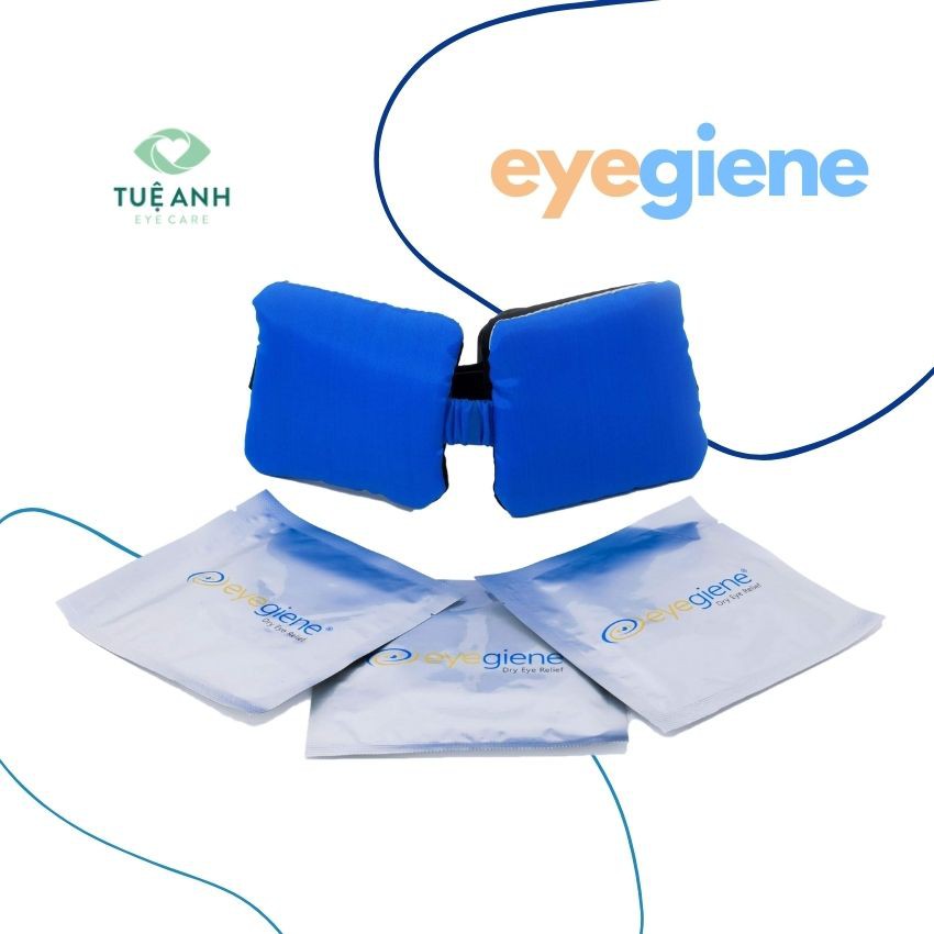 BỘ CHƯỜM ẤM MẮT EYEGIENE - USA – GIẢI PHÁP TUYỆT VỜI CHO KHÔ MẮT-VIÊM TUYẾN BỜ MI-CHẮP-MỎI MẮT