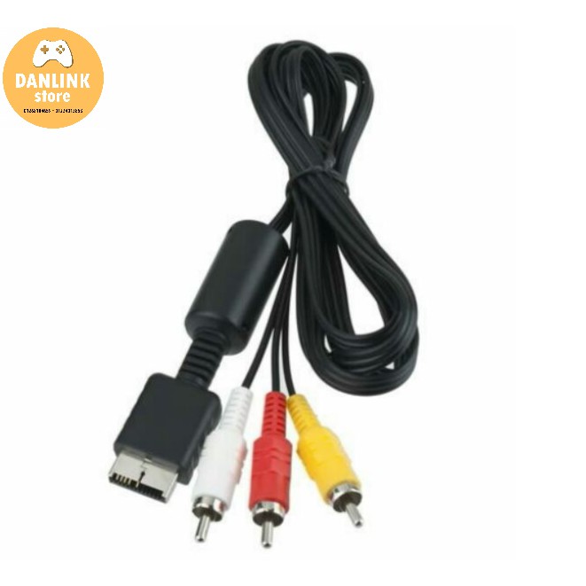 Dây AV cho máy game PS1,PS2 - loại tốt - mới 100%
