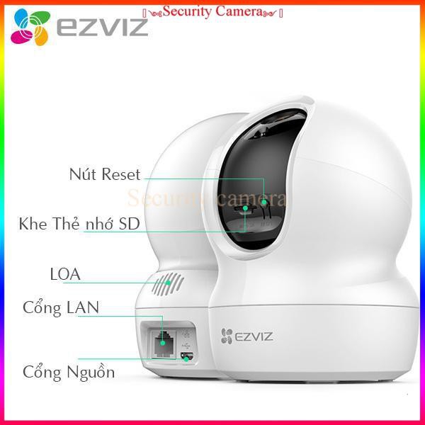 Camera wifi Ezviz C6N 1080P(2MP) - 2K(4MP) xoay 360 - Hàng chính hãng, bảo hành 24 tháng