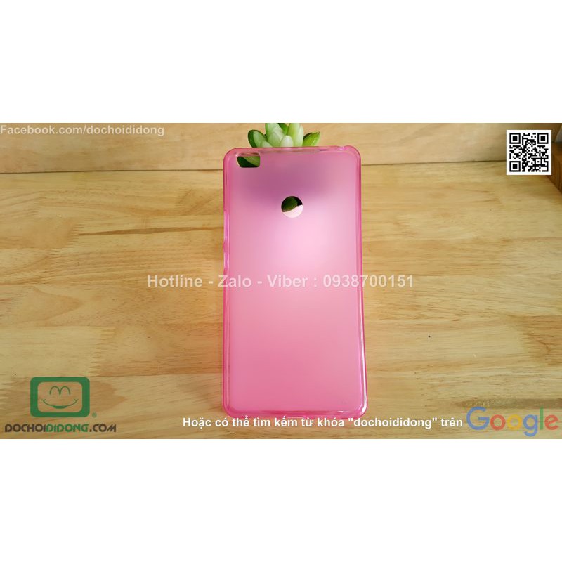 Ốp lưng Xiaomi Mi Max dẻo viền trong