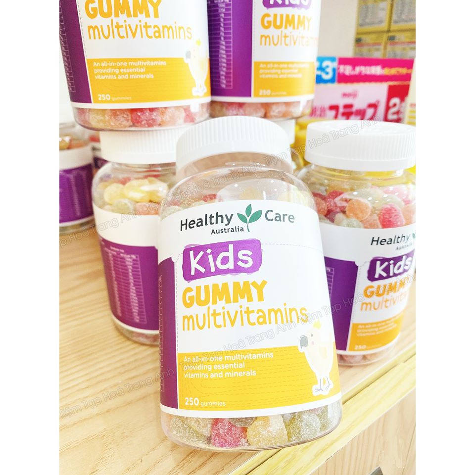 Kẹo Healthy Care Kids Gummy Multivitamins 250 viên cho bé