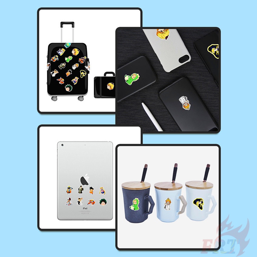 ❉ Bộ 03 Sticker Hoạt Hình Xinh Xắn Dùng Trong Trang Trí ❉ Bộ 50 Miếng Dán Chống Thấm Nước Dùng Trang Trí Thủ Công