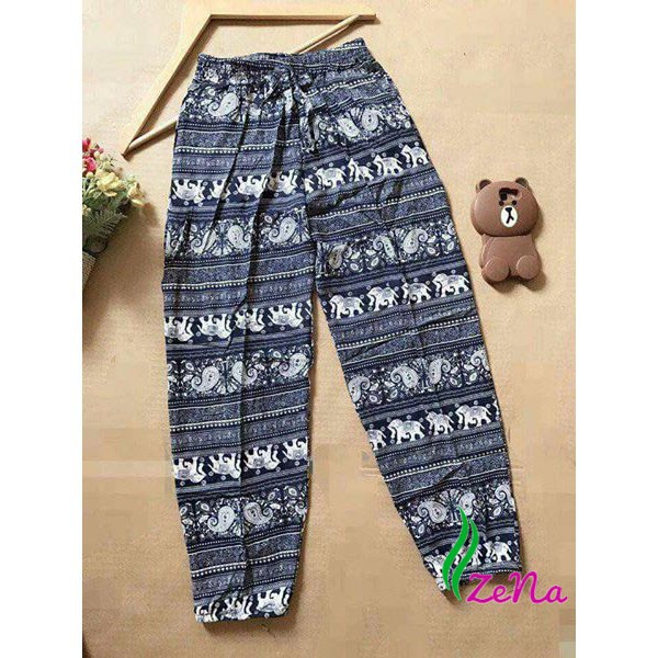 Quần Lanh Thổ Cẩm Bom Dài ZE081 | BigBuy360 - bigbuy360.vn