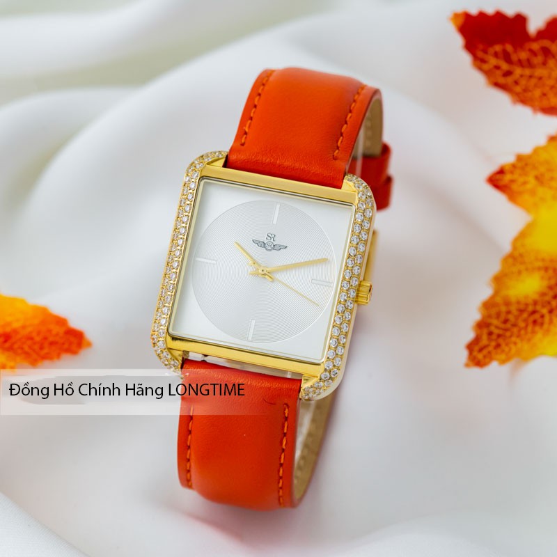 Đồng hồ nữ SRWATCH SL2203.4402 mặt Sapphire đính đá dễ phối đồ và làm sáng da nổi bậ