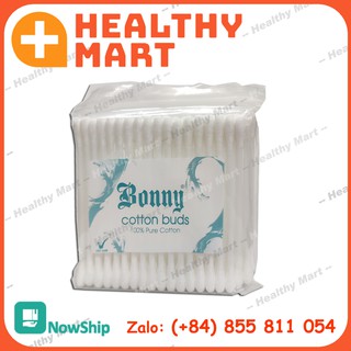 ✔️️️Tăm Bông Yumi trẻ em, người lớn, bông tăm gỗ | 1 gói 100c