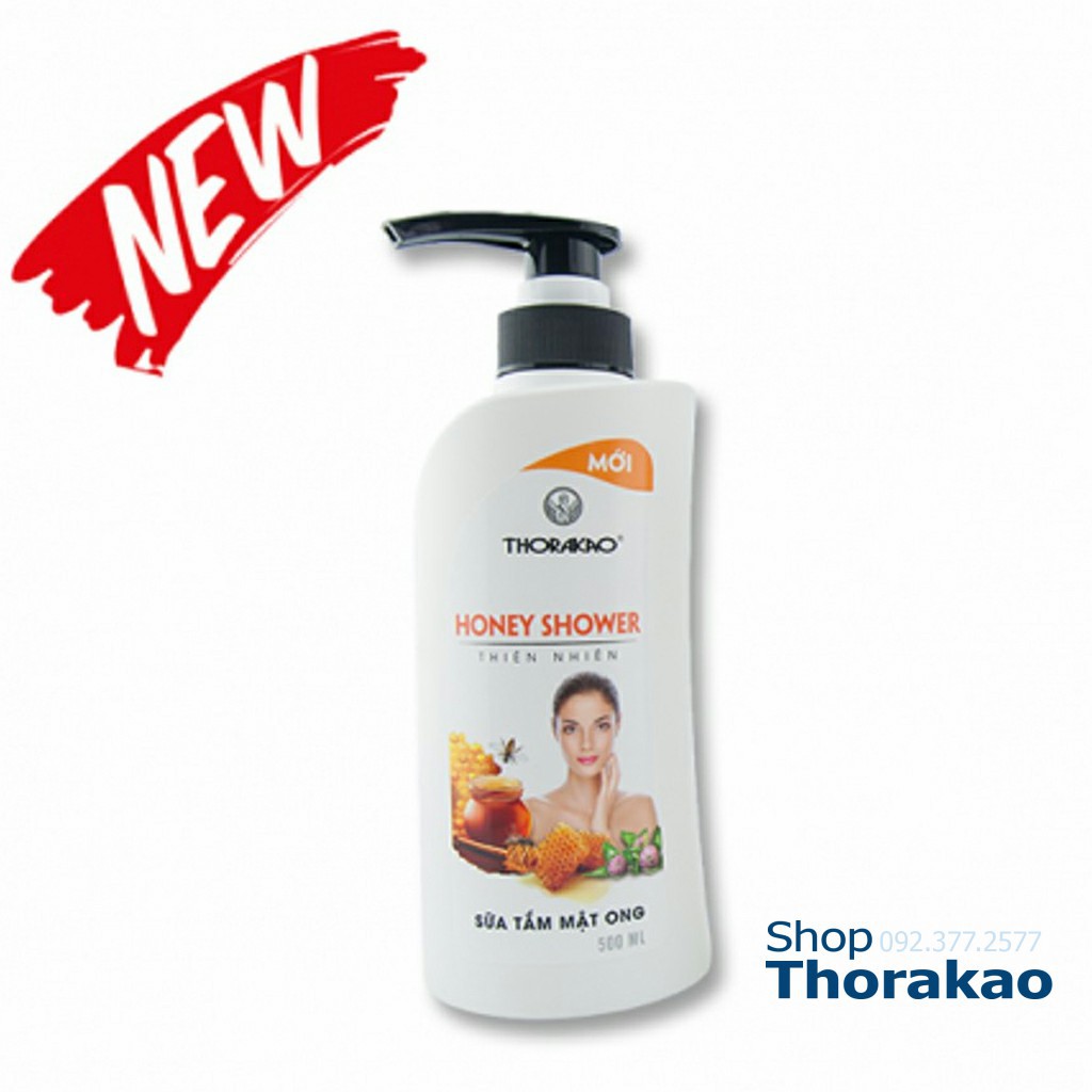 Sữa tắm mật ong  giúp da tươi sáng trắng, mịn 500ml Thorakao