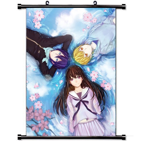 Poster vải anime Noragami 40x60 03 tranh vải cuộn treo tường
