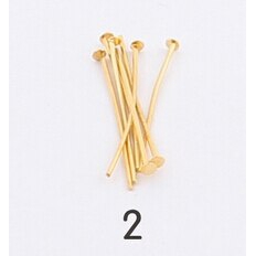 Kim Xếp Nếp Làm Trang Sức Bằng Đồng 16 / 20 / 24 / 30 / 35 / 40 / 45MM