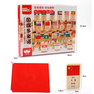 Domino Cờ 100 Nước - Dạy Bé Địa Lý