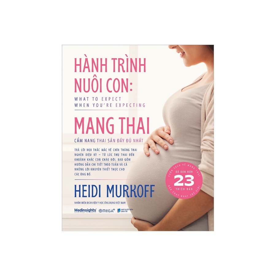 Sách - Hành Trình Nuôi Con Mang Thai Cẩm Nang Thai Sản Đầy Đủ Nhất - AlphaBooks