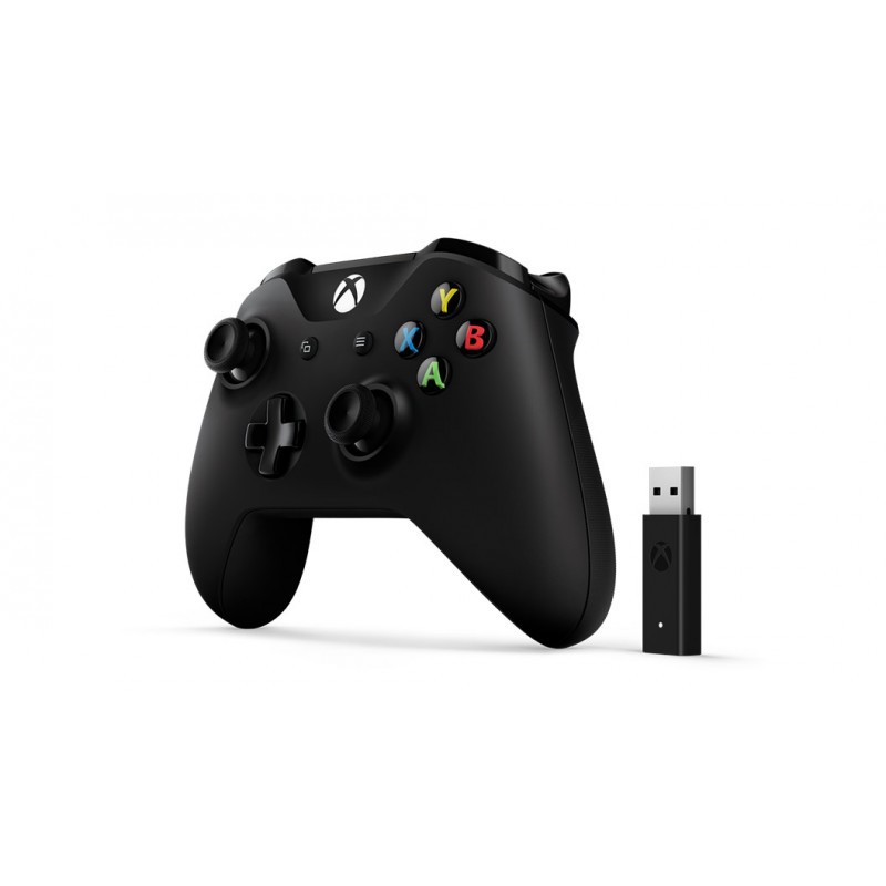 TAY CẦM CHƠI GAME XBOX ONE S KÈM USB WIRELESS (BLACK) chơi game tối ưu cho PC, FO3, FO4 | TOP BÁN CHẠY ✔