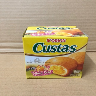Hộp x2 Bánh Trứng Custar Orion 47g