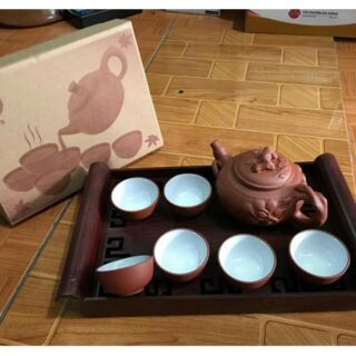 Combo bộ ấm trà + khay