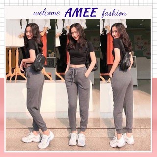 Quần jogger nữ len tăm hot hit Amee Fashion