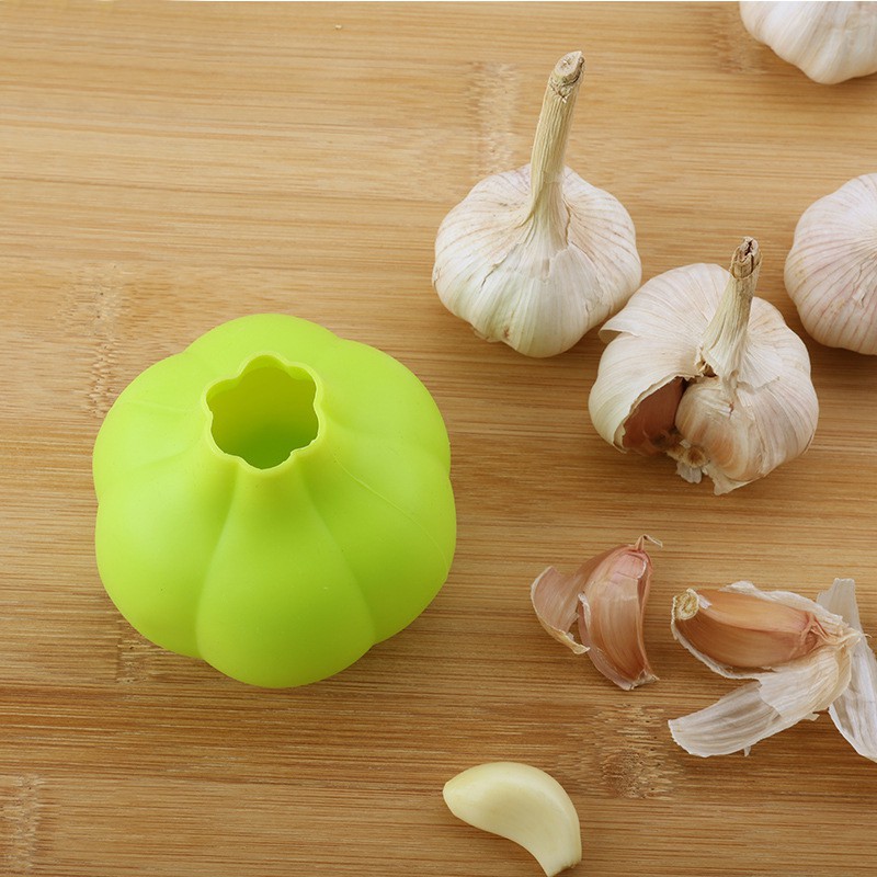 Dụng cụ hỗ trợ lột vỏ tỏi bằng silicone
