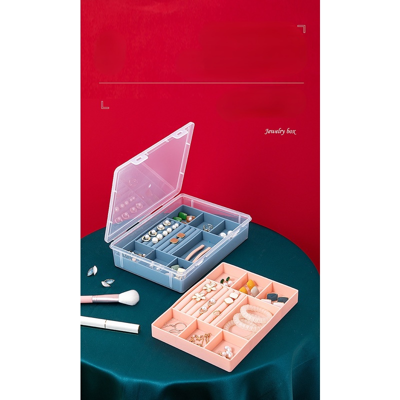 Hộp Silicone Đựng Trang Sức Để Bàn Nhiều Ngăn Sáng Tạo