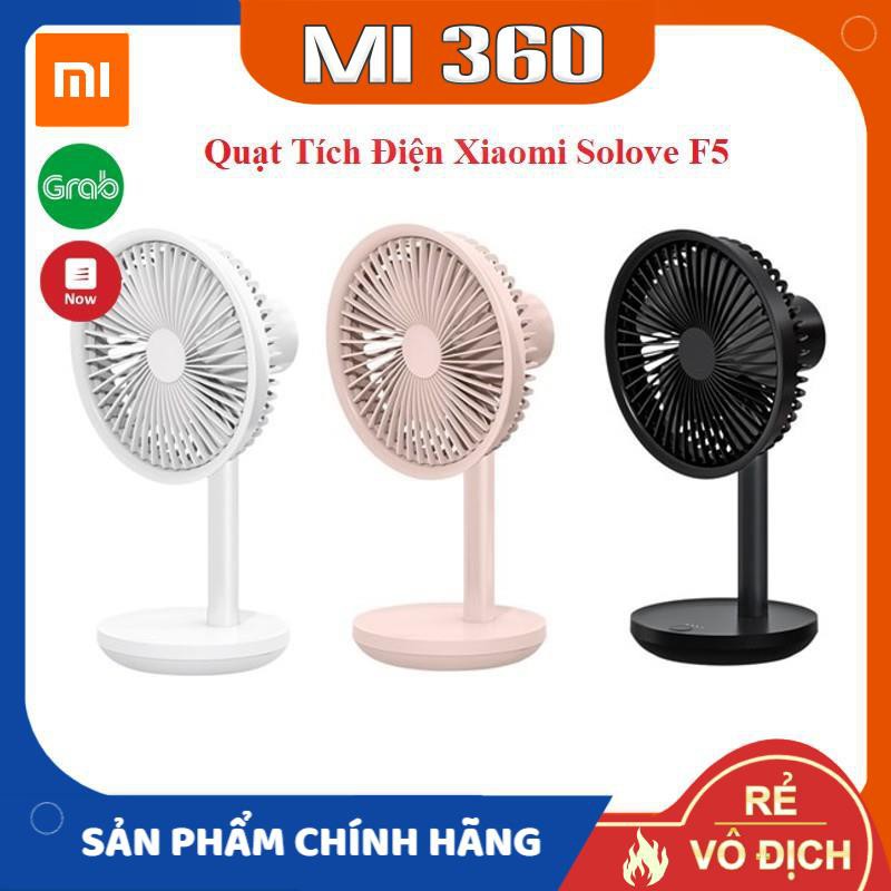 Quạt Tích Điện Xiaomi Solove F5✅ Quạt Không Dây Xiaomi Solove F5✅ Hàng Chính Hãng | BigBuy360 - bigbuy360.vn