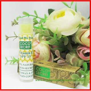 Son Dưỡng Môi Dừa Sáp Ong Coco-Secret